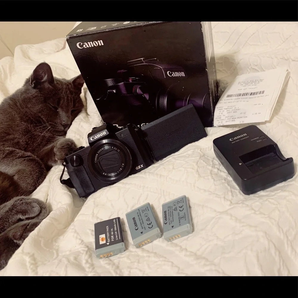 CANON G5X bundle